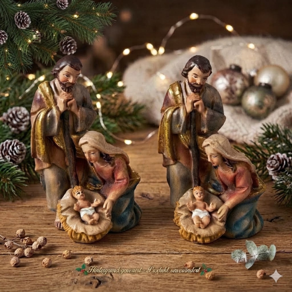 2er Set Krippenfiguren „Heilige Familie“ K449